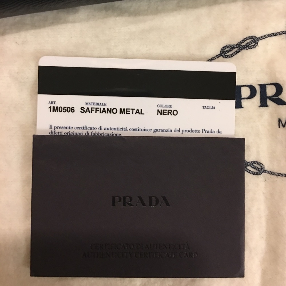 • Prada • Saffiano metal oro zip around wallet - Picture 8 of 8